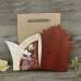 Wooden Invitation Card With Butterfly Bow  Foiling Printing Card Customized 